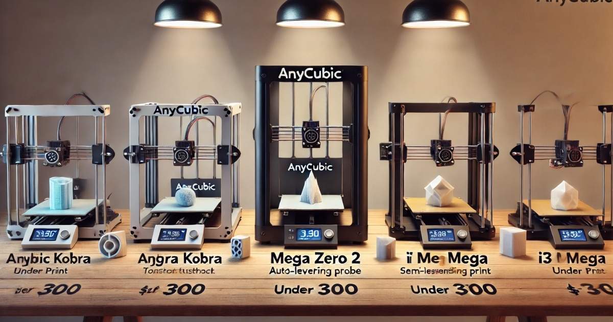 best Anycubic printer under $300 review: Top Choices for Budget 3D Printing