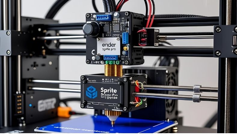 creality sprite extruder pro kit install ender 5 plus
