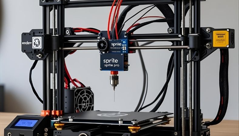 creality sprite extruder pro kit install ender 5 plus