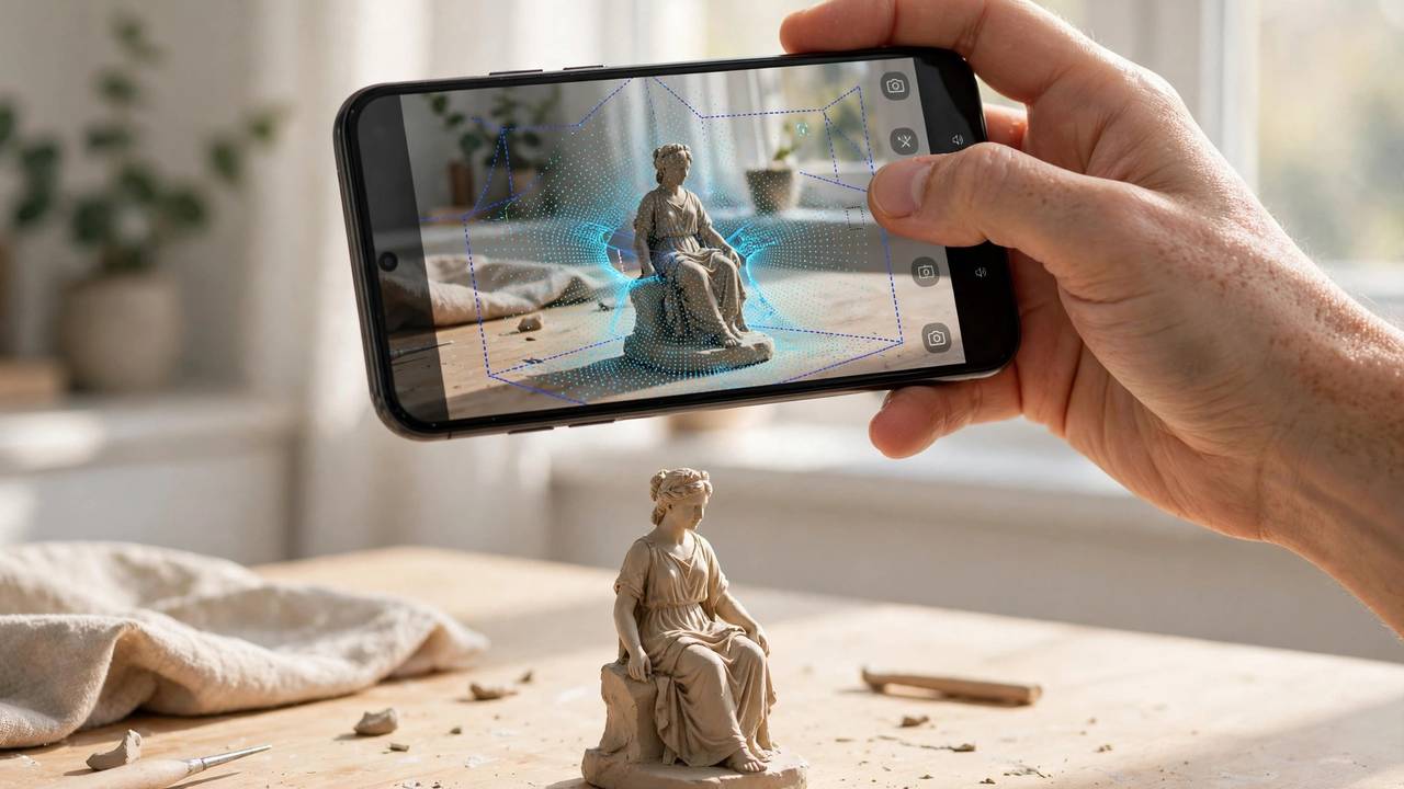3D scanning with phone