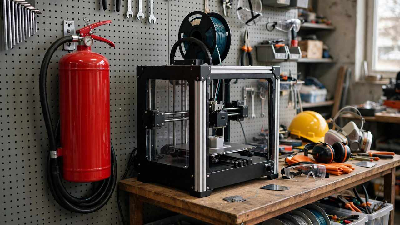 3D printer fire safety