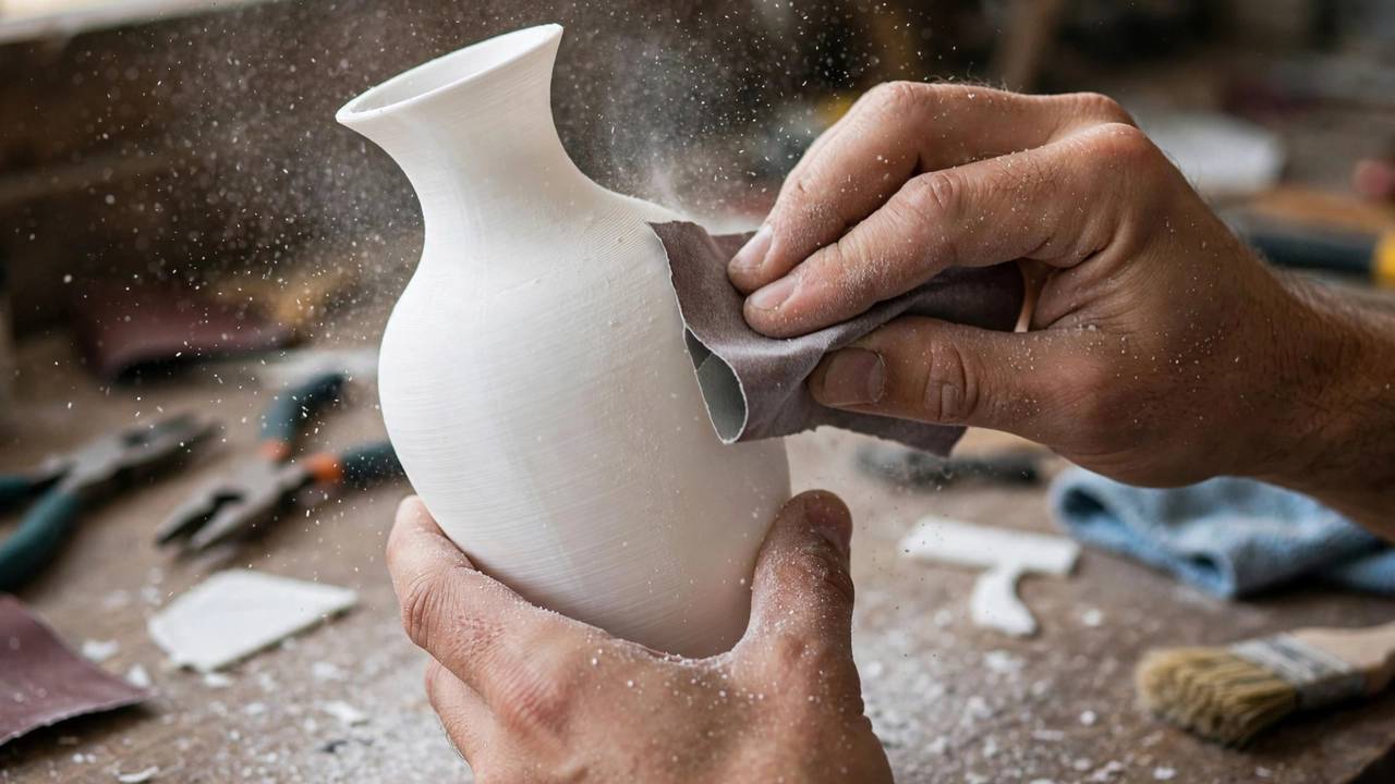 how to smooth PLA prints