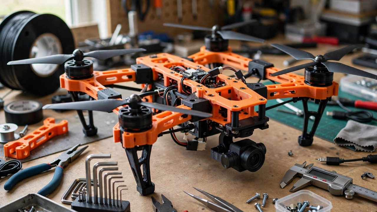 3D printed drone parts